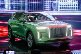 2020北京车展㊱｜红旗大型纯电SUV车型E-HS9开启预售图片