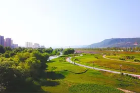 西安又添一处滨河生态长廊 灞河左岸生态公园十一正式开园图片