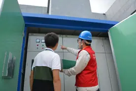 松江首个重大“临电租赁套餐式服务”项目顺利送电图片
