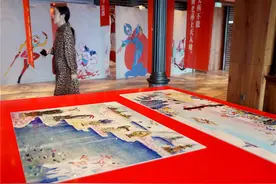 “孙悟空”亮相中国第一高楼：《大闹天宫》原画展在沪开幕图片