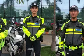太暖了！海口多辆警车接力上演“生死时速”图片