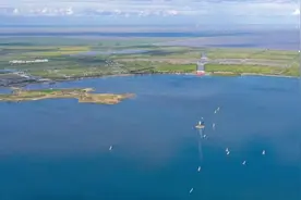 来滴水湖享受秋天的第一次旅行→图片