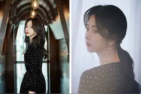 状态超级好的谭松韵 她jio上的这双靴子谁穿谁美图片