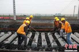 浩吉铁路引入郜营站改造完工 提升“北煤南运”疏散能力图片