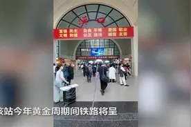 请提前1小时进站！汉口站预计10月1日当天发送旅客破10.7万人次图片