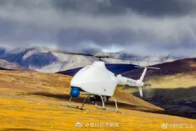 国产无人直升机AR-500C创飞行海拔新纪录图片