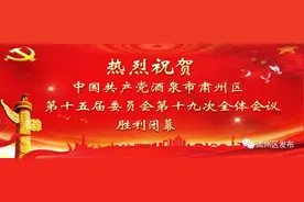中国共产党酒泉市肃州区第十五届委员会第十九次全体会议举行第二次大会图片