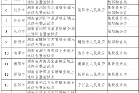 关于湖南省2020年全域土地综合整治申报试点情况公示图片