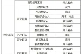 90后总裁，百万元年薪店长，湖北千余岗位等你来，三十而立，苏宁新十年人才储备再加码图片