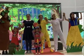 沈阳市沈河区文化路幼儿园丰富多彩主题活动迎双节图片