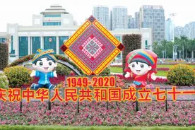 美极了！邕城繁花似锦迎双节图片