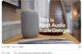谷歌发布全新Nest Audio音箱 售价99.99美元图片