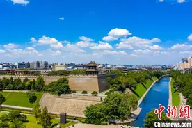 西安护城河全线贯通 护城河景区今起全面开放图片
