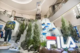 FILA打造深圳第一家都市森林快闪店，江疏影现场助阵图片