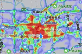 中秋遇上国庆，人口密度热力图揭秘济南人都去哪儿了图片