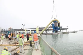 大连湾海底隧道十一不停工完成关键环节，力争2023年通车图片