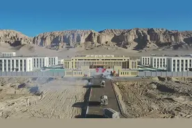 西藏阿里：边防官兵入住新一代营房图片