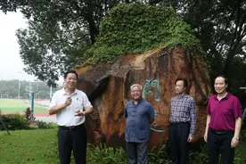 打造校园文化景观，多所大学嘉宾到这所高校中山校区参观图片