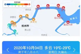 八月十八观潮正日，潮水情报在此，特别提醒：一定要注意安全图片