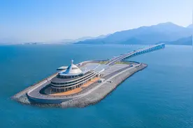港珠澳大桥蓝海豚岛拟建桥梁博物馆：设计方案已通过专家评审图片