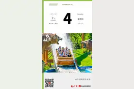 「冰城日历」 云秀哈尔滨 | 10月4日，哈尔滨的游乐王国——融创乐园图片