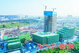 软件园三期三个地块提前封顶 近千名厦门建设者假期不停工图片