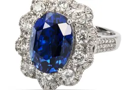 10克拉蓝宝石将在第三届进博会中国首发，价值3000万元图片