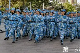 真飒！滨州医学院最具人气军训排向你走来图片