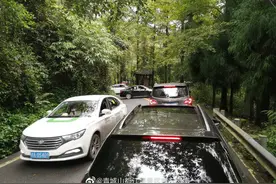 导航错误致四川青城山拥堵 交警提醒：别过度依赖导航图片