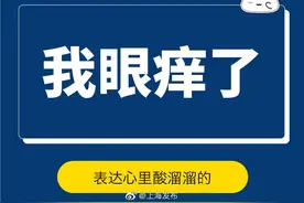 网络流行语翻译成上海话，原来可以这样说→图片