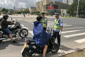 交通不畅，何谈幸福？临海交警为“幸福临海”创造良好的交通环境图片