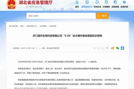 天门化工厂爆炸6死1伤事故初步查明原因：静电引燃危险物料图片