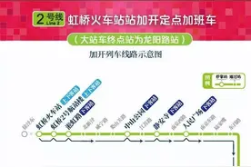 虹桥枢纽地铁最晚延至次日1时15分，公交加开应急专线图片