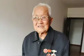 抗美援朝老战士惠美成：为夺回阵地，上甘岭上，我吹响了冲锋号图片
