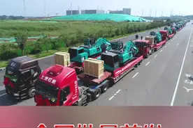 山河智能智能遥控挖掘机全国批量首发图片