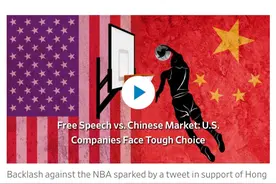 美媒报道时隔一年，NBA比赛将在中国10月10日上午恢复播出图片