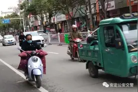 骑车的你，今天戴头盔了吗？图片