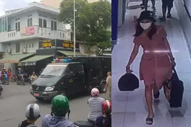 越南女网红抢银行惊动了军队，2小时后被抓获图片
