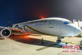 中国郑州至芬兰赫尔辛基定期客运航线顺利开航图片