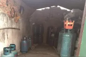 险！龙海居民区内一简易房竟成液化气“销售点”图片