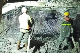 静兴高速公路项目大万山隧道加速推进图片