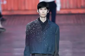 帅气！艺考失败的浙江学生，成为LV时装秀上的中国面孔图片