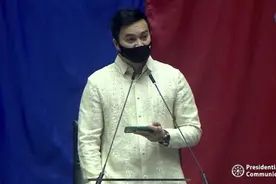 菲律宾国会众议院正式投票选举众议员贝拉斯科为下一任众议长图片