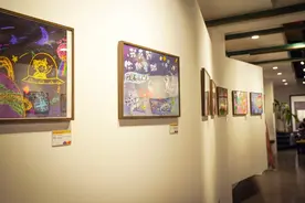 相互治愈：“不因特别而孤独”艺术疗愈公益展举行图片