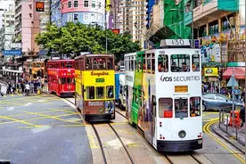 香港“叮叮车”：行驶在时光中的浪漫图片