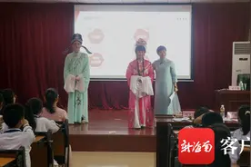 “琼剧进校园”走进定安 南海名家林川媚为青少年撒播文化种子图片