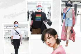 万茜的机场私服，实穿第一名图片