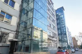 哈工程家属区加装电梯投用图片