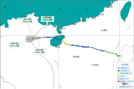 “浪卡”刚走，又有台风或将进入南海！今日仍有较强风雨→图片