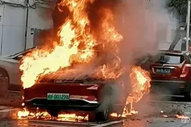 8天两台电动车自燃！威马承认EX5电池存质量问题图片